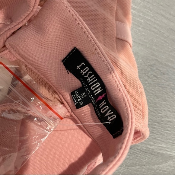 Fashion Nova Blush Sleeveless Midi Dress - Picture 7 of 9